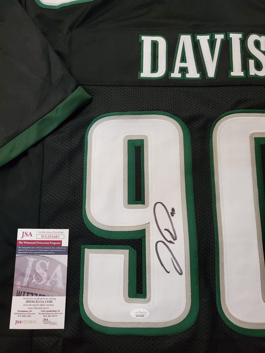 Framed Philadelphia Eagles Jordan Davis Autographed Signed Jersey