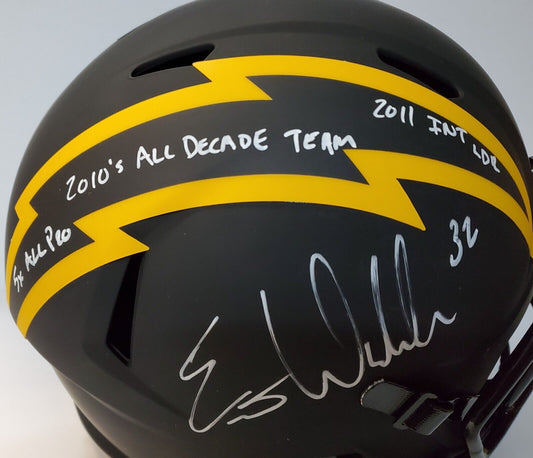 La Rams Eric Weddle Signed Inscribed Full Size Replica Speed Helmet Js –  MVP Authentics