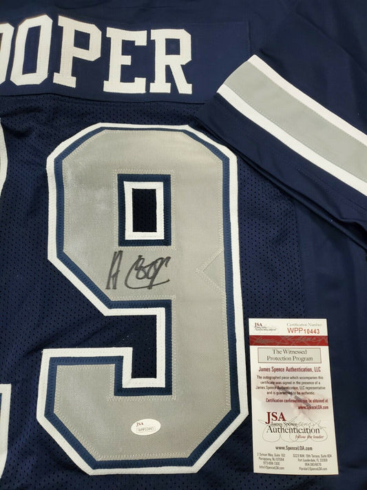 LEIGHTON VANDER ESCH SIGNED AUTOGRAPHED DALLAS COWBOYS #55 NAVY JERSEY –  Super Sports Center