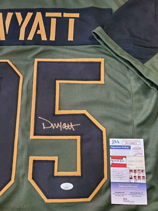 Devonte Wyatt Signed Green Bay Packers Color Rush Jersey (JSA COA) 202 –  Super Sports Center