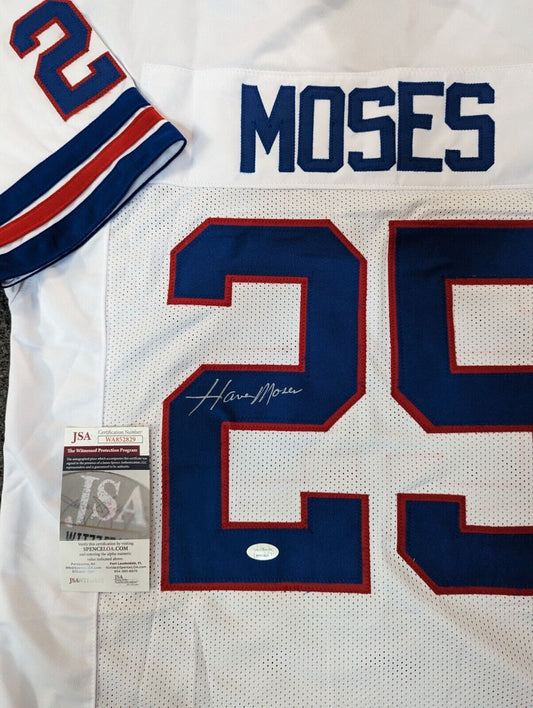 O.J. Simpson Signed Bills Career Highlight Stat Jersey (JSA COA) –