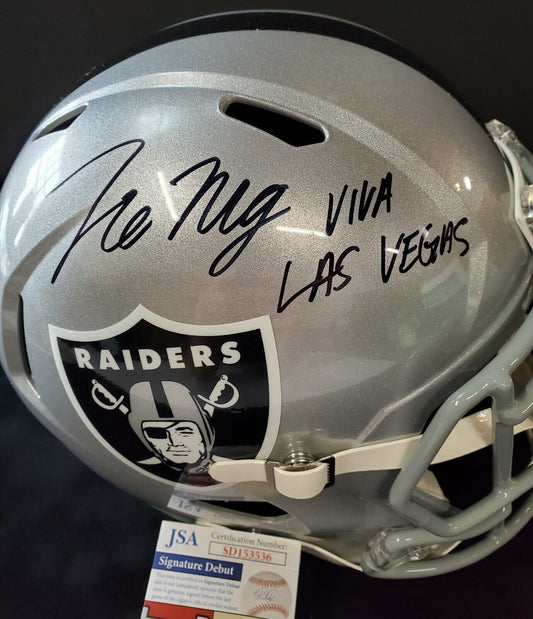 Las Vegas Raiders Trevon Moehrig Framed In Suede Signed 16X20 Photo Js –  MVP Authentics