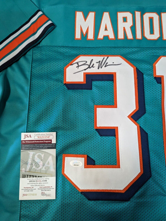 Miami Dolphins Sam Madison Autographed Signed Jersey Jsa Coa – MVP