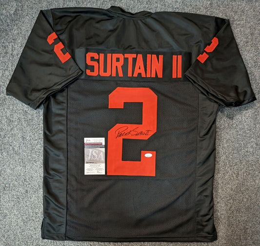 Patrick Surtain II Denver Broncos Signed Autographed Custom Pro Style Jersey  JSA