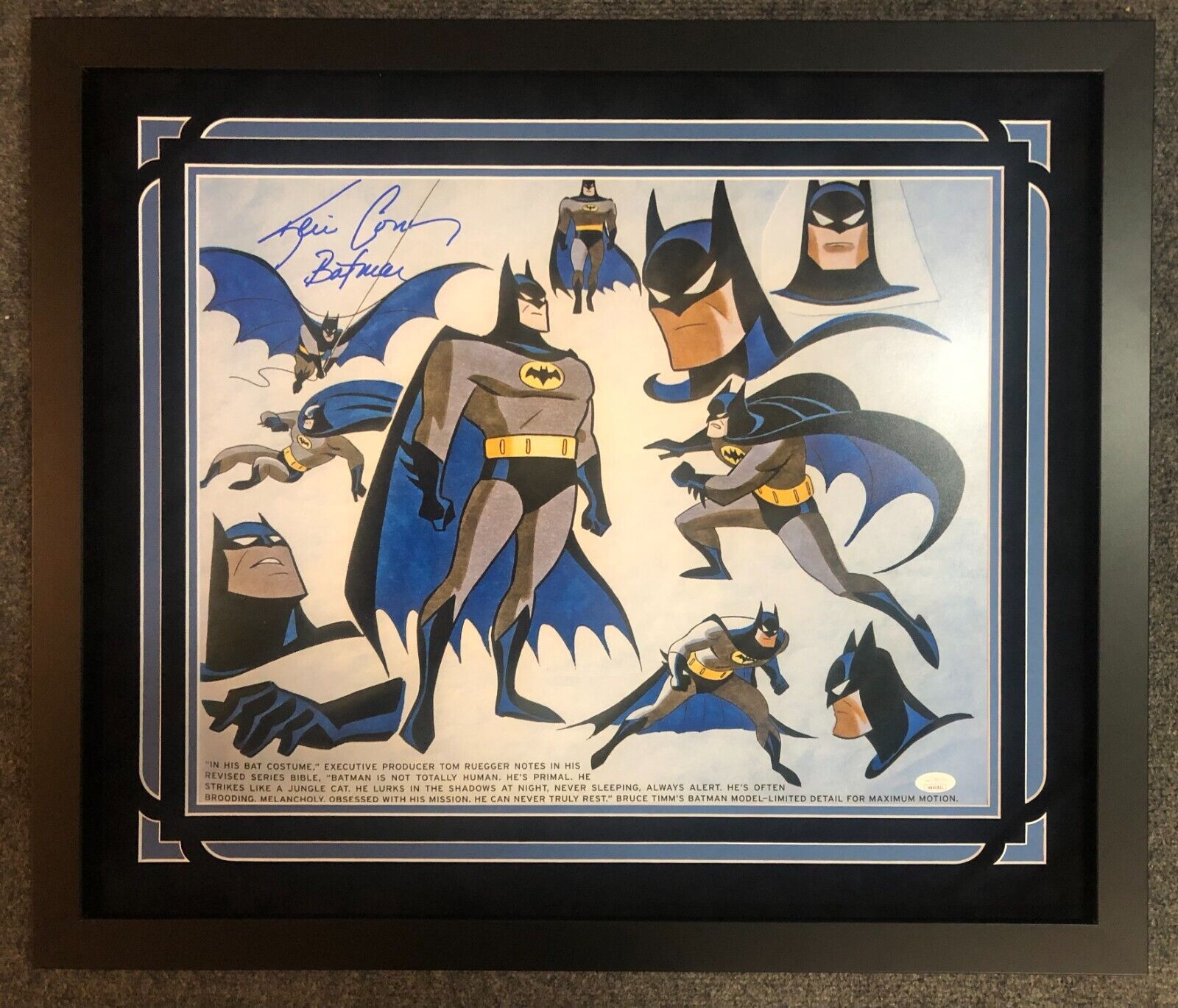 Custom Framed Kevin Conroy Batman Signed Autographed 16X20 Photograph – MVP  Authentics