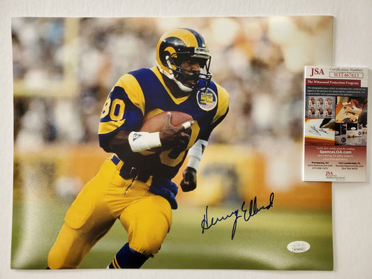 Los Angeles Rams Henry Ellard Autographed Signed Jersey Jsa Coa – MVP  Authentics