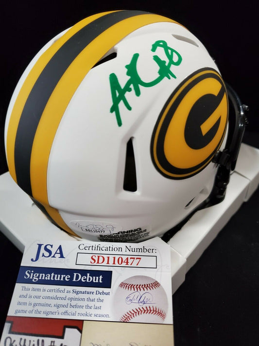 Don Majkowski Autographed Green Bay Packers Lunar Mini Helmet Jsa Coa – MVP  Authentics