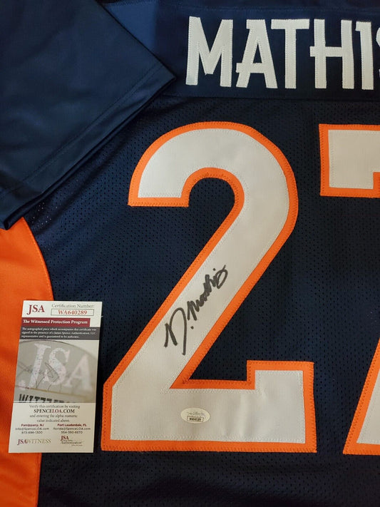 Denver Broncos Javonte Williams Autographed Signed Jersey Jsa Coa – MVP  Authentics