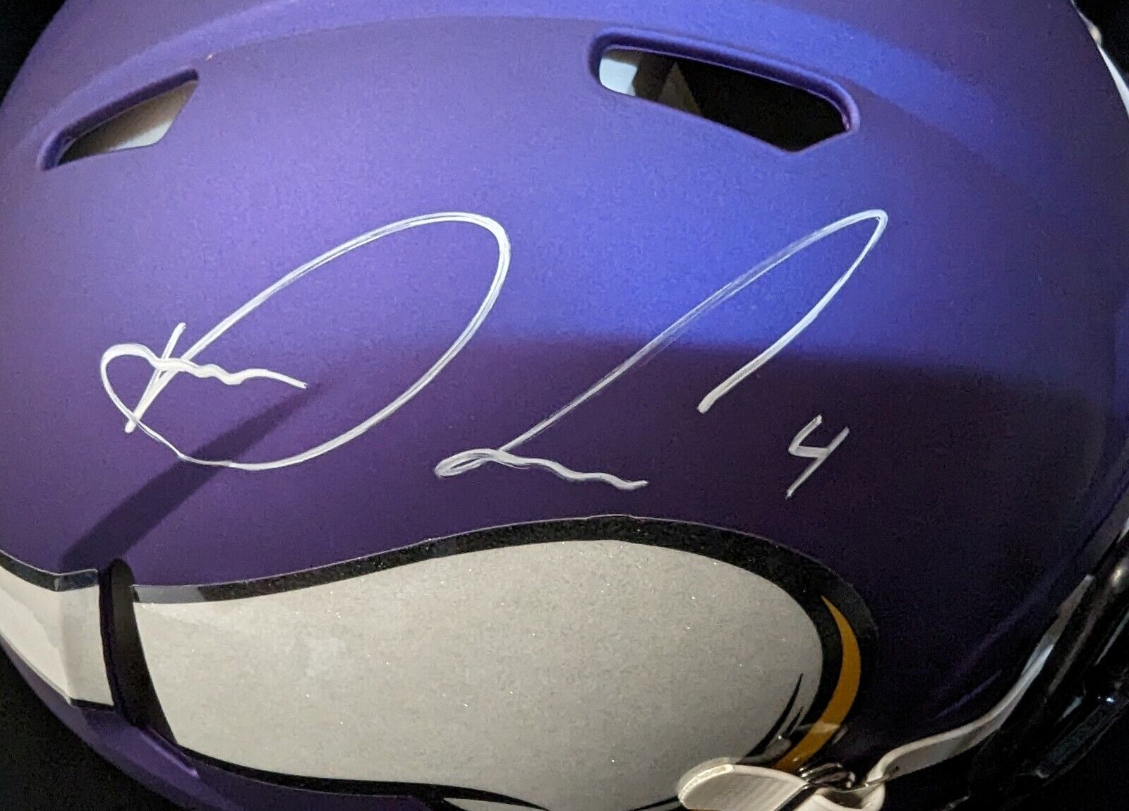 Dalvin Cook Autographed Minnesota (Purple #33) Custom Jersey