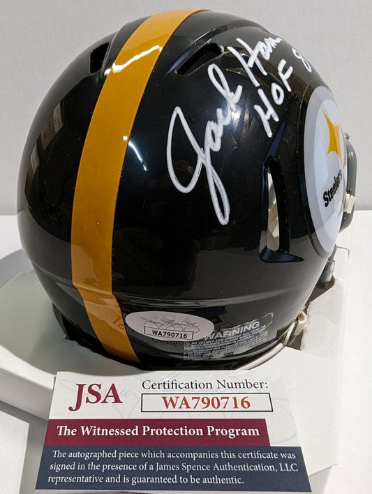 Joey Porter Jr. Signed Pittsburgh Steelers Speed Mini Helmet (JSA