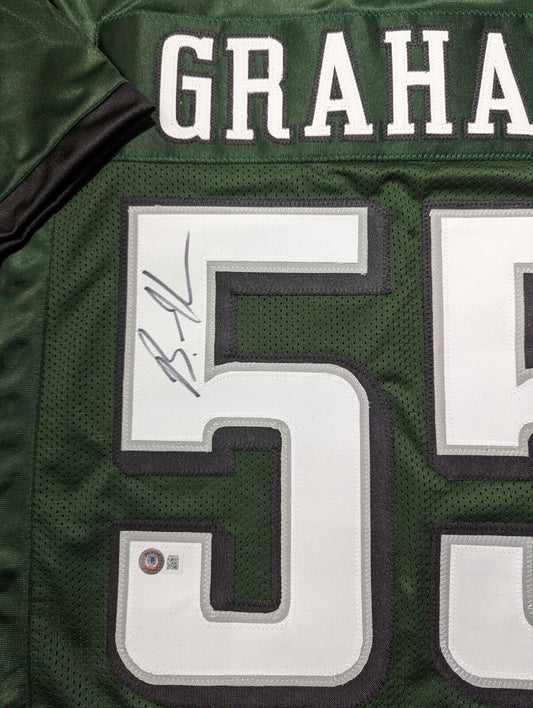 Brandon Graham Philadelphia Eagles Autographed Black Football Jersey -  Dynasty Sports & Framing