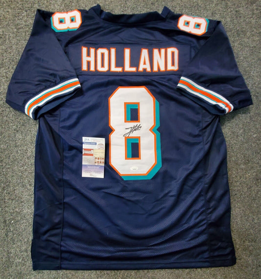 Framed Autographed/Signed Ricky Williams 33x42 Miami Teal Football Jersey  JSA COA at 's Sports Collectibles Store