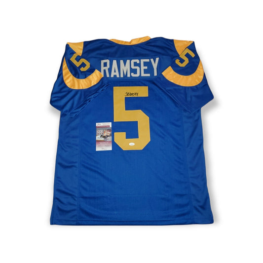 Los Angeles Rams Jalen Ramsey Autographed Signed Jersey Jsa Coa – MVP  Authentics
