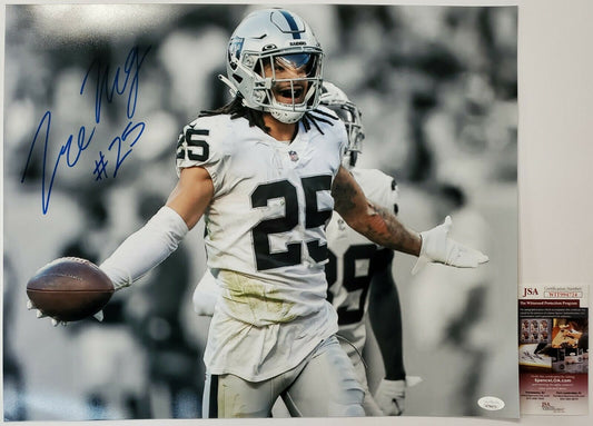 Las Vegas Raiders Trevon Moehrig Autographed 11X14 Photo Jsa Coa – MVP  Authentics