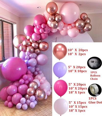 rose gold balloons, 360 photo booth, 360 video booth Magic Spin Booth