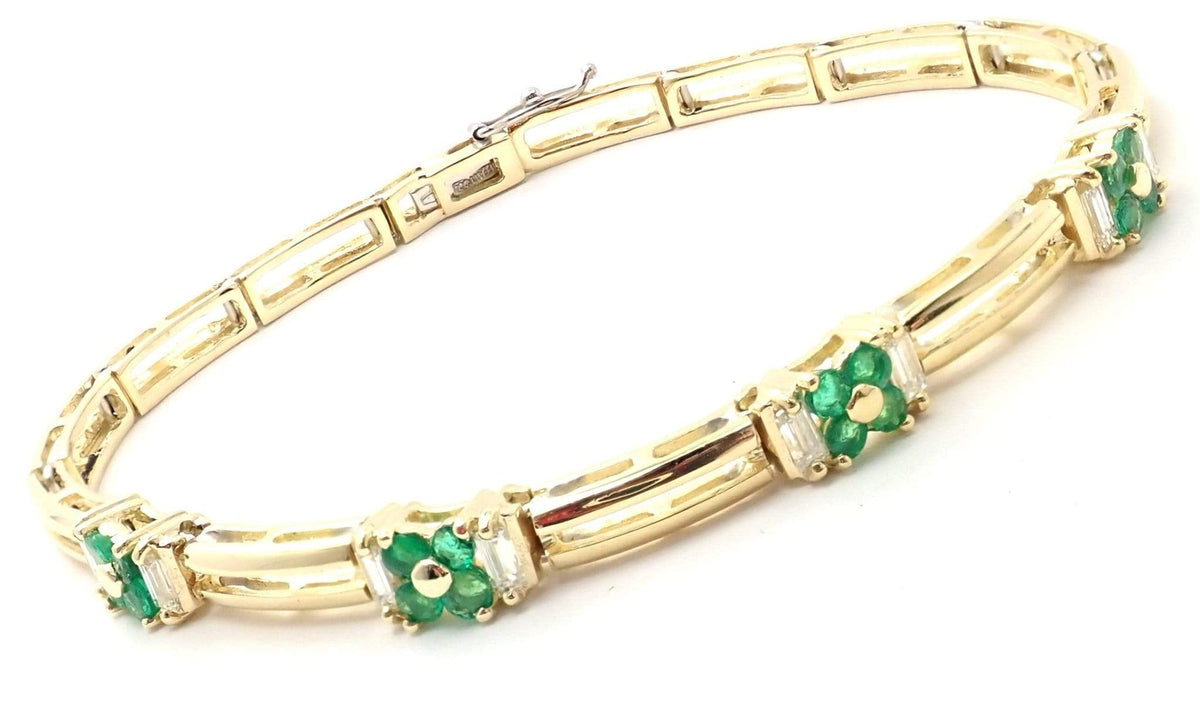 tiffany emerald bracelet