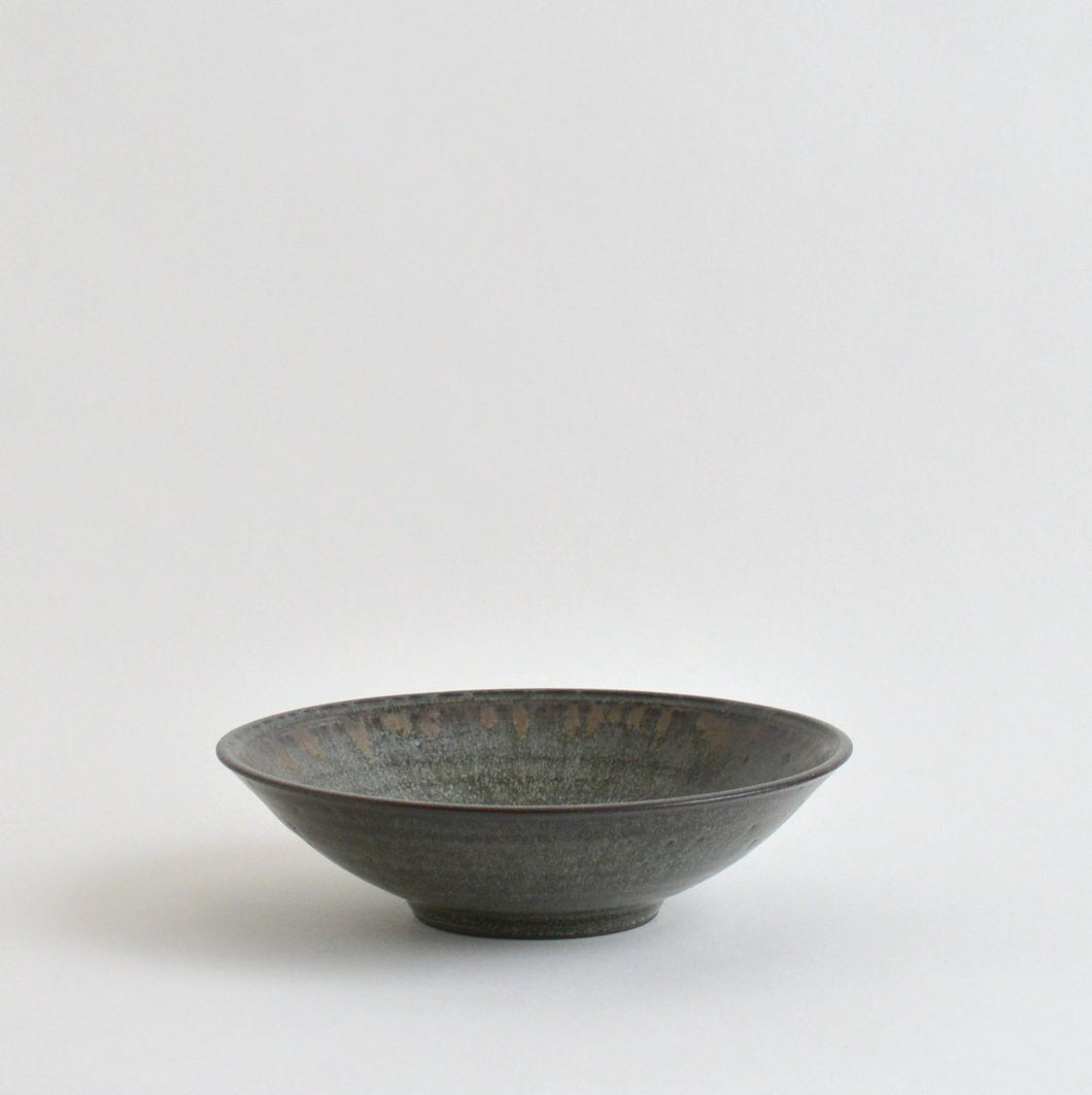浅鉢5.5寸（ブルーブラック02）/ 北岡幸士
