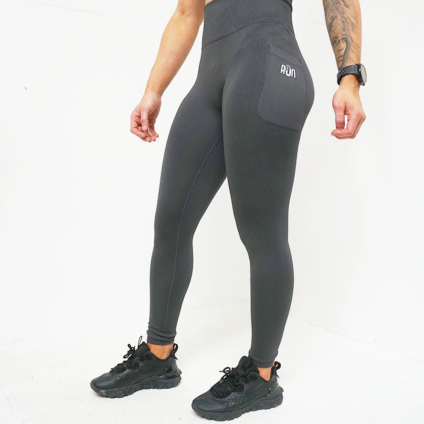 TILLYS Seamless Womens Leggings - CHARCOAL