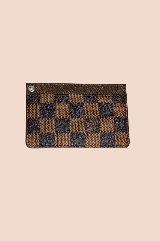 Brown Checkered Mini – Twice Adored
