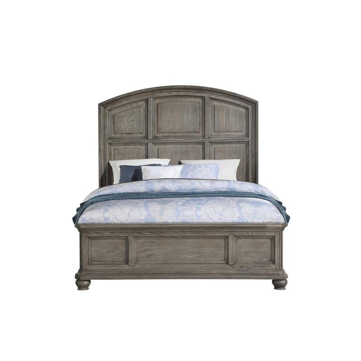 Acme Furniture Kiran Queen Panel Bed in Gray 22070Q