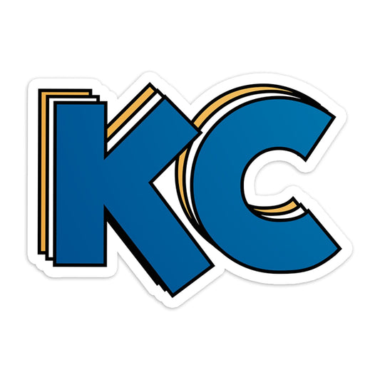 Golden Lion - Royals Mascot - Kc Royals - Sticker