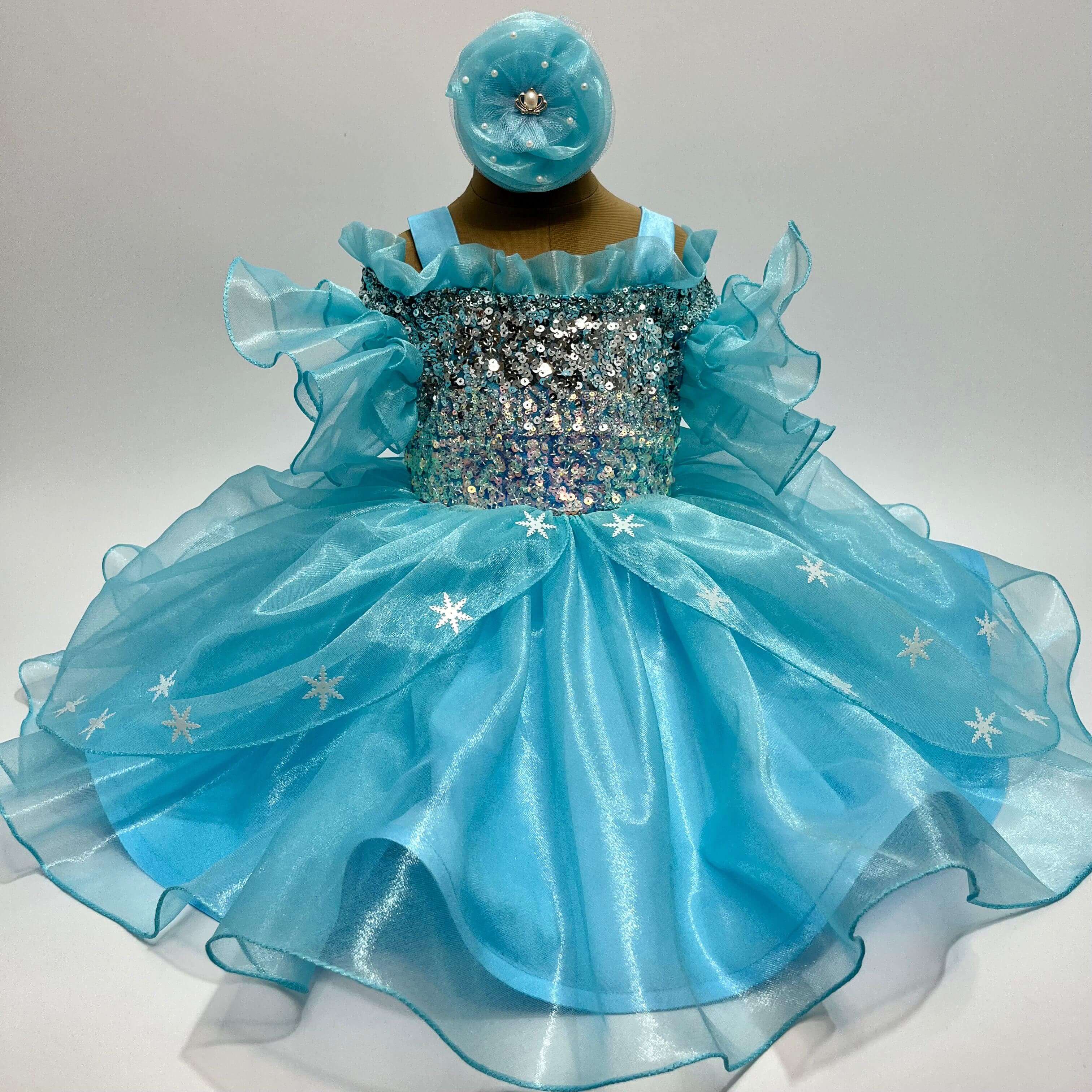 frozen-theme-girls-wear-and-accessories-princess-dresses