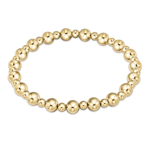 3mm Gold Bead Bracelet - Timeless Style & Quality | Bliss Bayou AVG Adult - 7.0 Inches