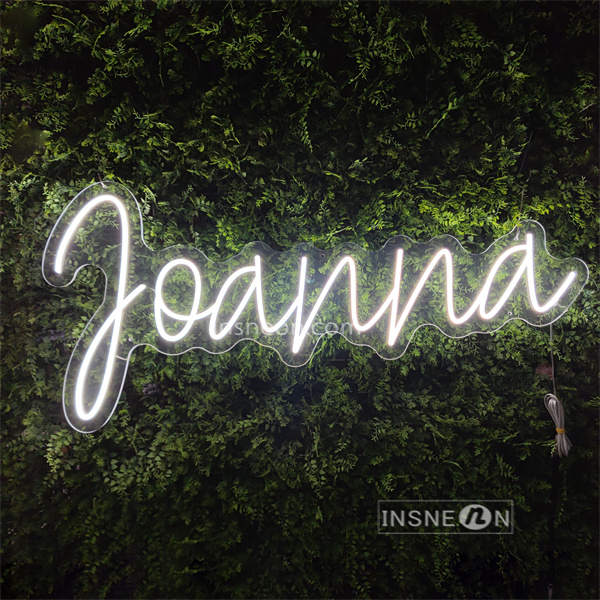 InsNeon Factory Joanna Wedding Custom Neon sign (8)