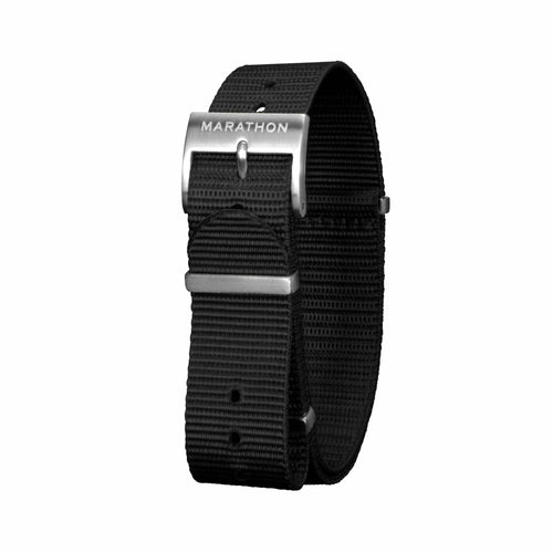 MARATHON 16mm Nylon Defence Standard Watch Strap Stainless Steel