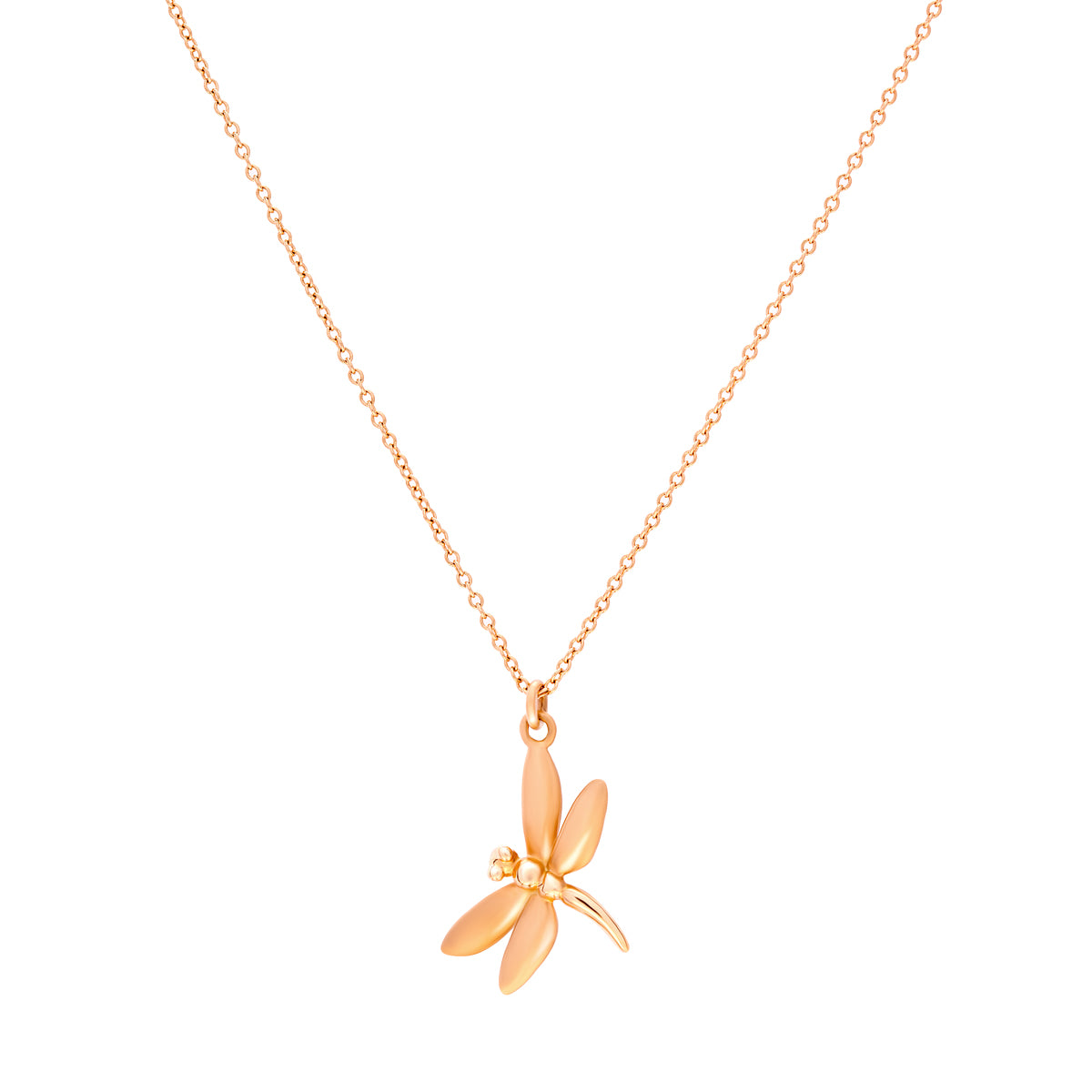 tiffany dragonfly necklace gold