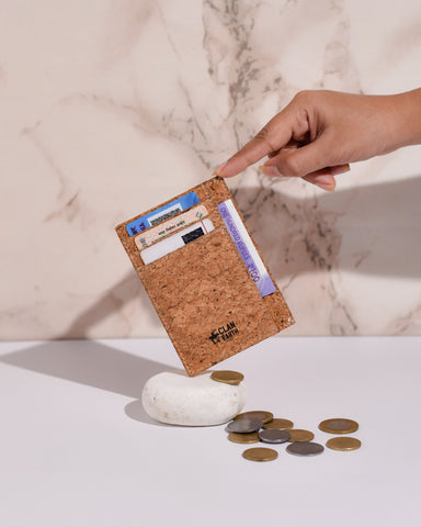 Sustainable Cork Slim Wallet 