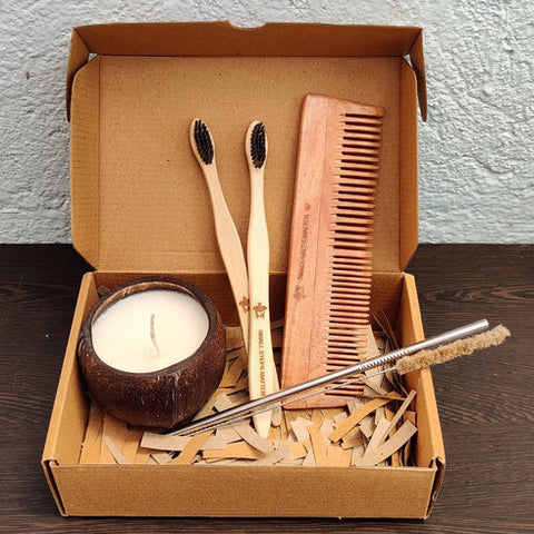 Sustainable personal care gift kit