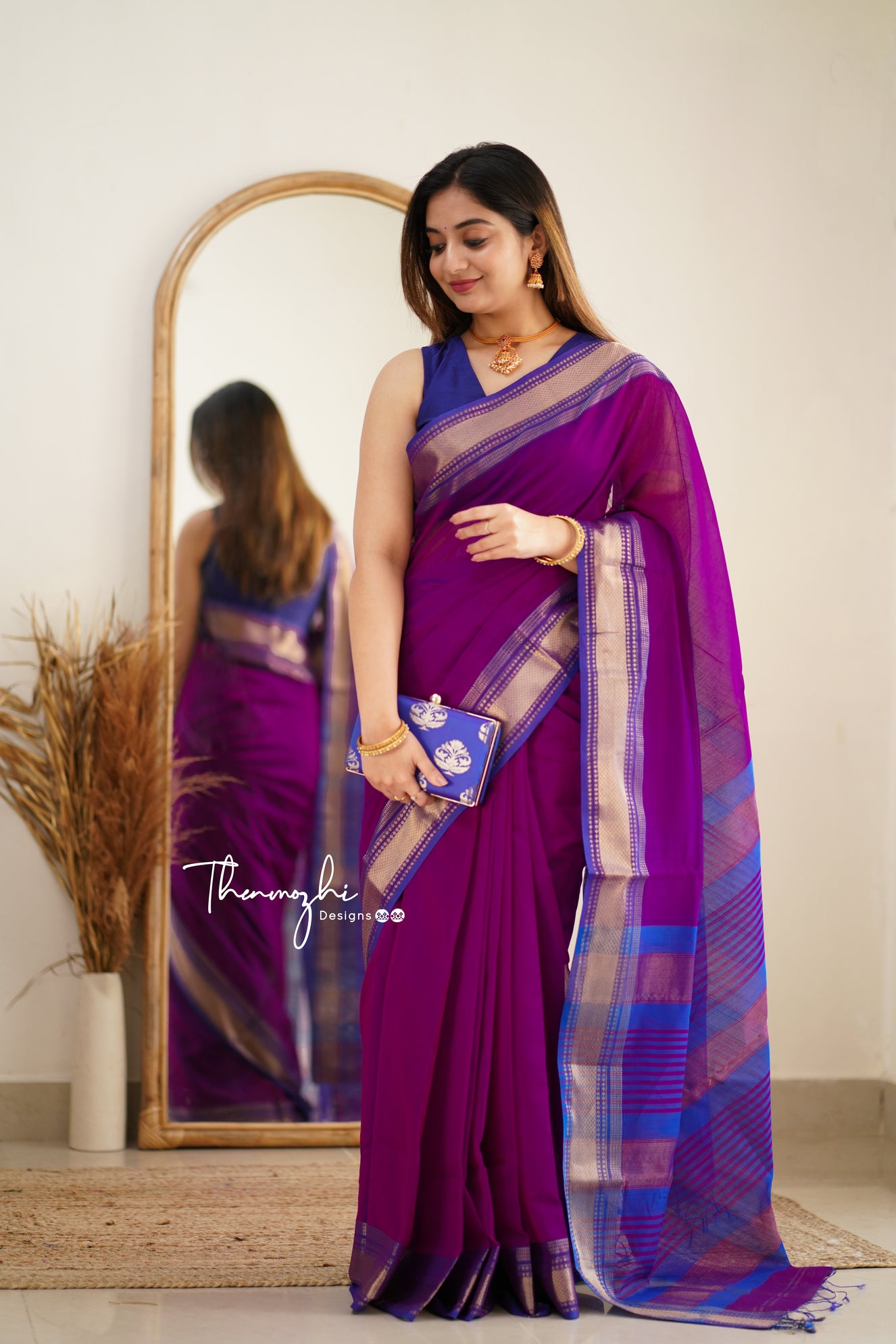 Diva (Purple) – Thenmozhi Designs