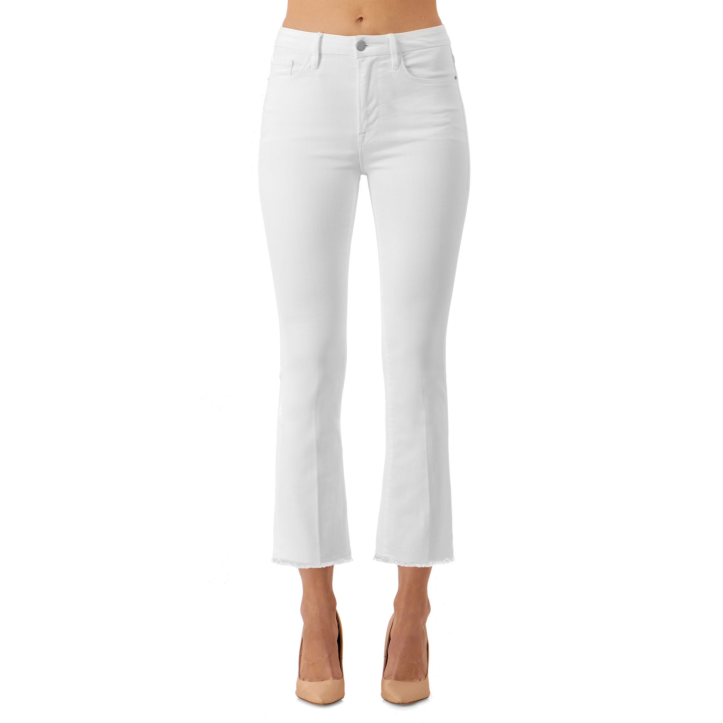 The Starlet Boot Crop - White
