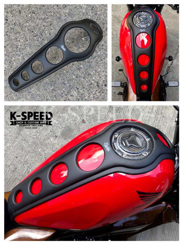 K-SPEED-RB0093 タンクカバー Rebel 250, 300 & 500 - DOPE