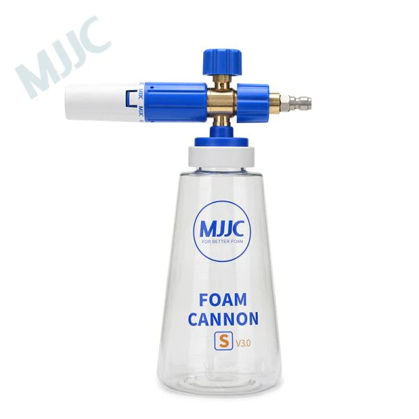 Why am I not getting thick foam? Brand new mjjc foam cannon pro 2.0. I  switch the original orifice to the extra one since to my understanding  that's the smaller one. Or