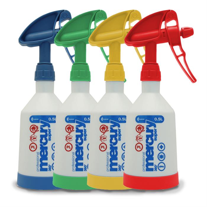  Mercury Pro+ Double-Action & 360 Trigger Spray (4 Pack)