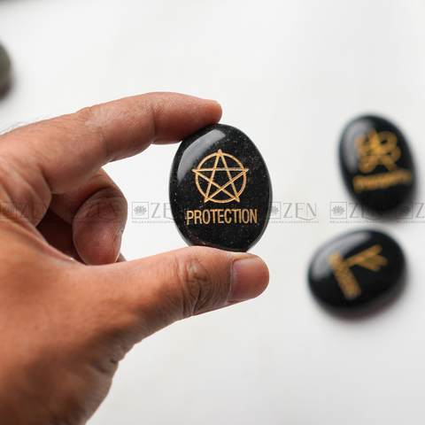 Protection Symbol Coin | the Zen Crystals