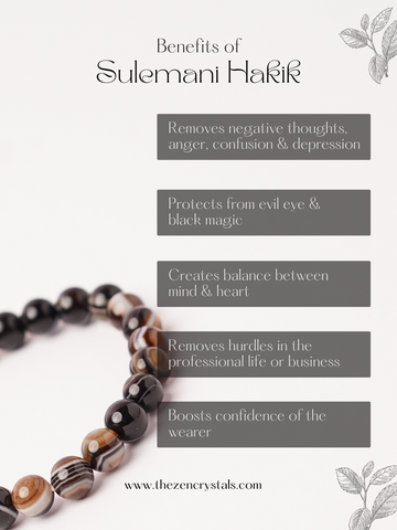 Round Black Agate Hakik bracelet, For Worn Around The Wrist, Size: 2.5 at  Rs 125/piece in Ghaziabad