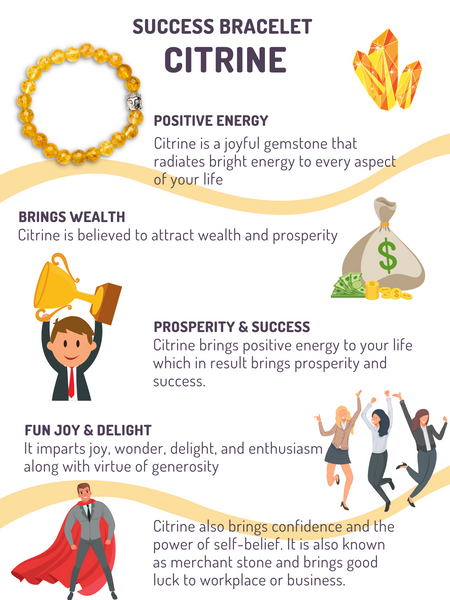 benefits of citrine bracelet | The Zen Crystals