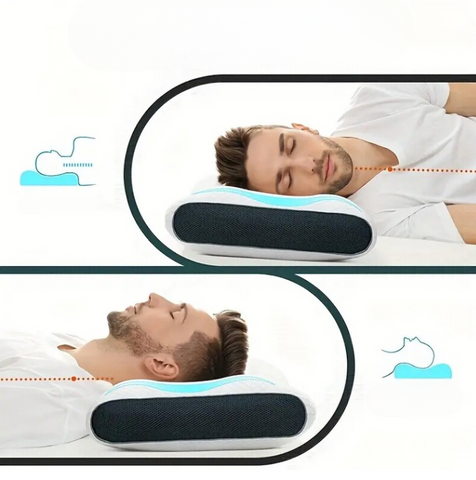 Oreillers cervicales ergonomiques de MASH pour un sommeil réparateur