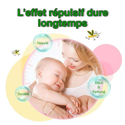 5 Pcs Anti-Moustique Autocollant Naturel Sûr Moustique Insecte Souriant  Visage Patches pour Bébé Enfants Adultes