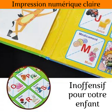 Generic Mon livre - Livre educatif interactif bilingue pour