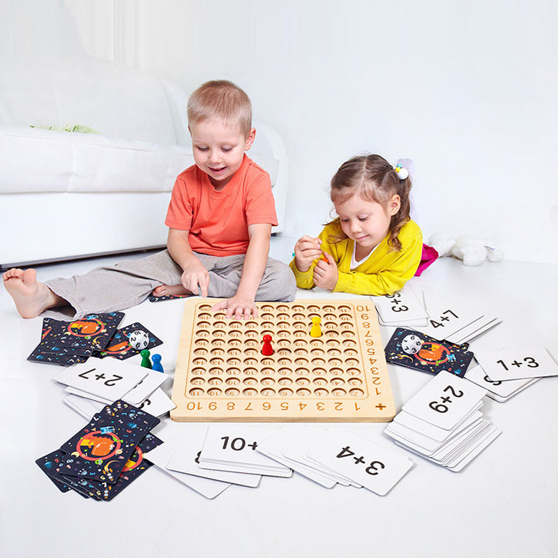 JEUX DE TABLE  ( MULTIPLICATION / ADDITION) BERDA