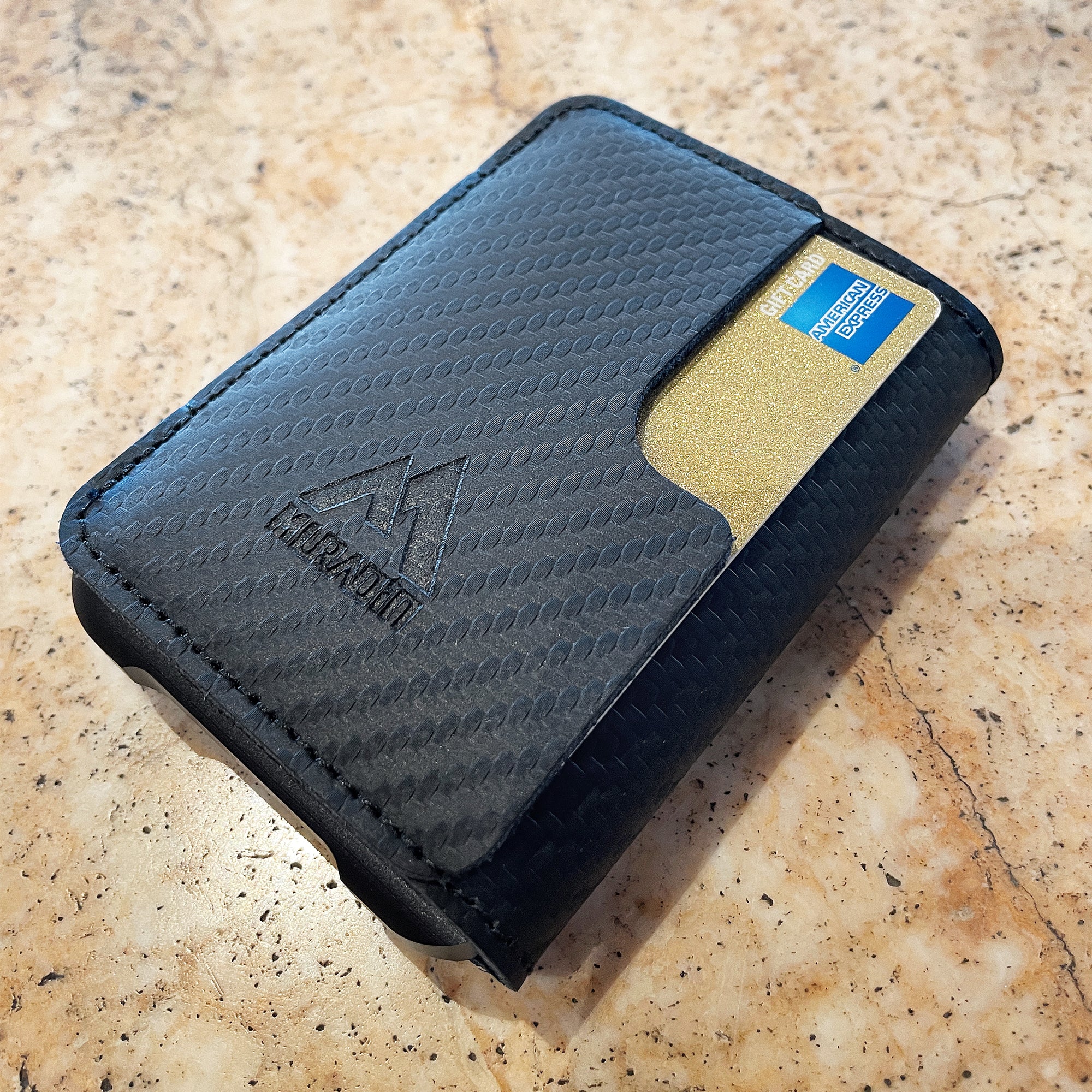 carbon fiber wallet airtag