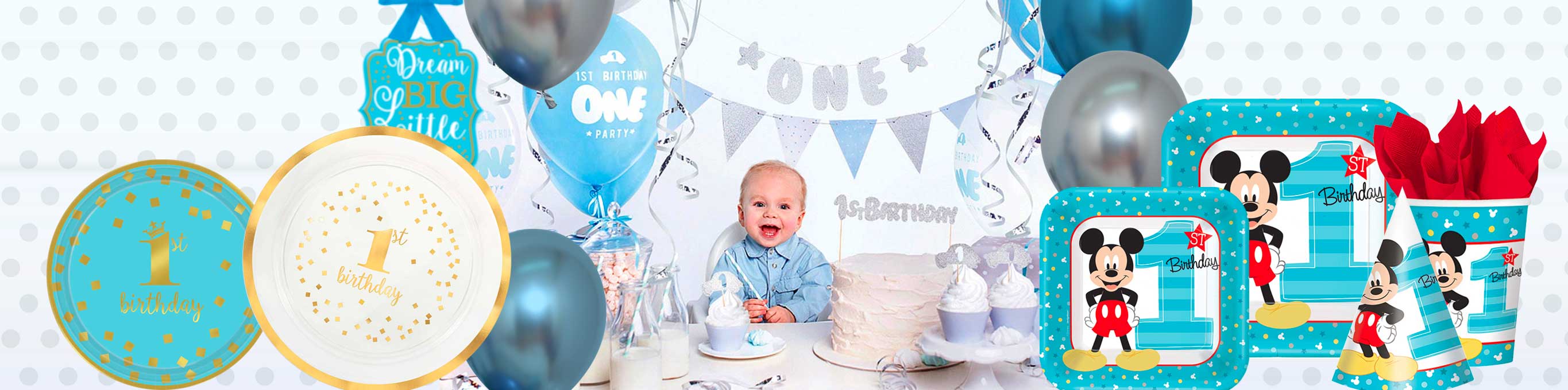 6 Most Favorite Boys’ 1st Birthday Party Themes: The Party Supplies You Will Need To Celebrate - MyPartyCentre