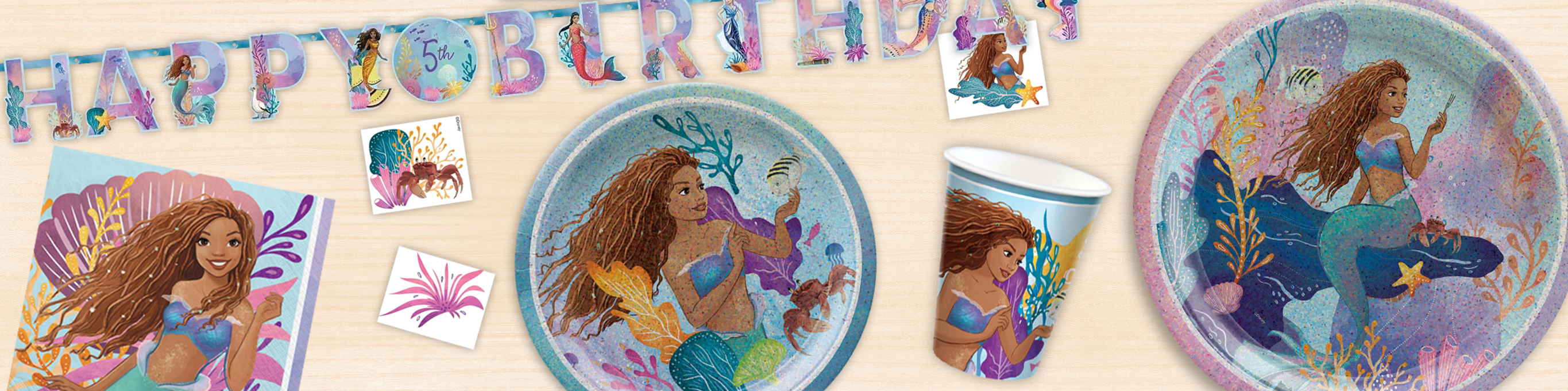 Little Mermaid Party Supplies