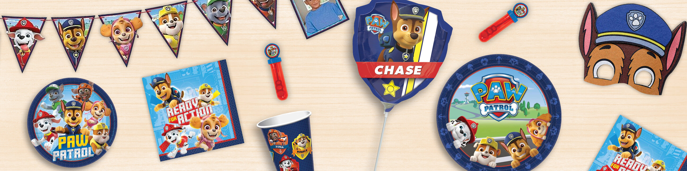 Paw Patrol Theme Party Supplies