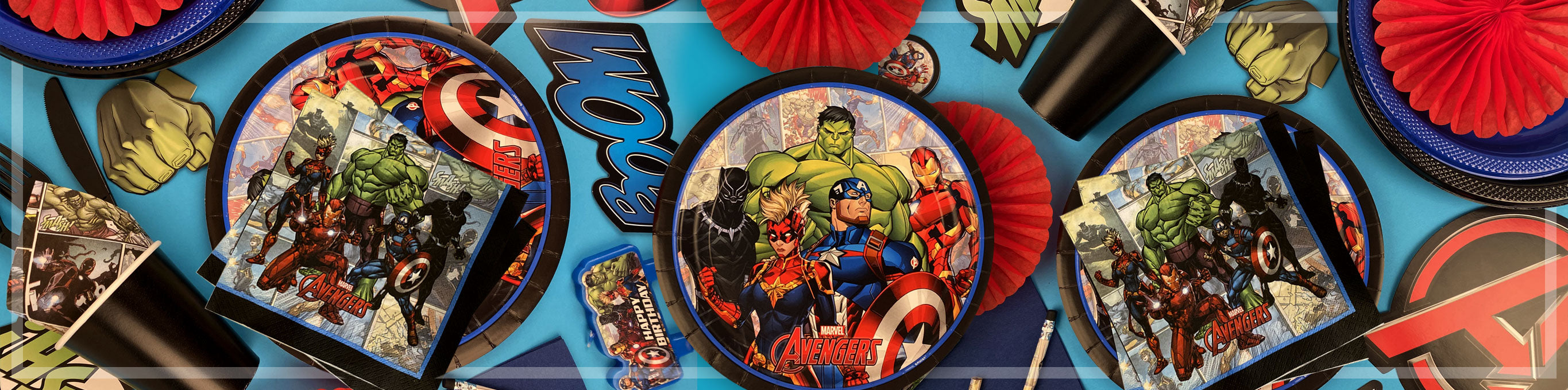 Marvel Theme Party Supplies