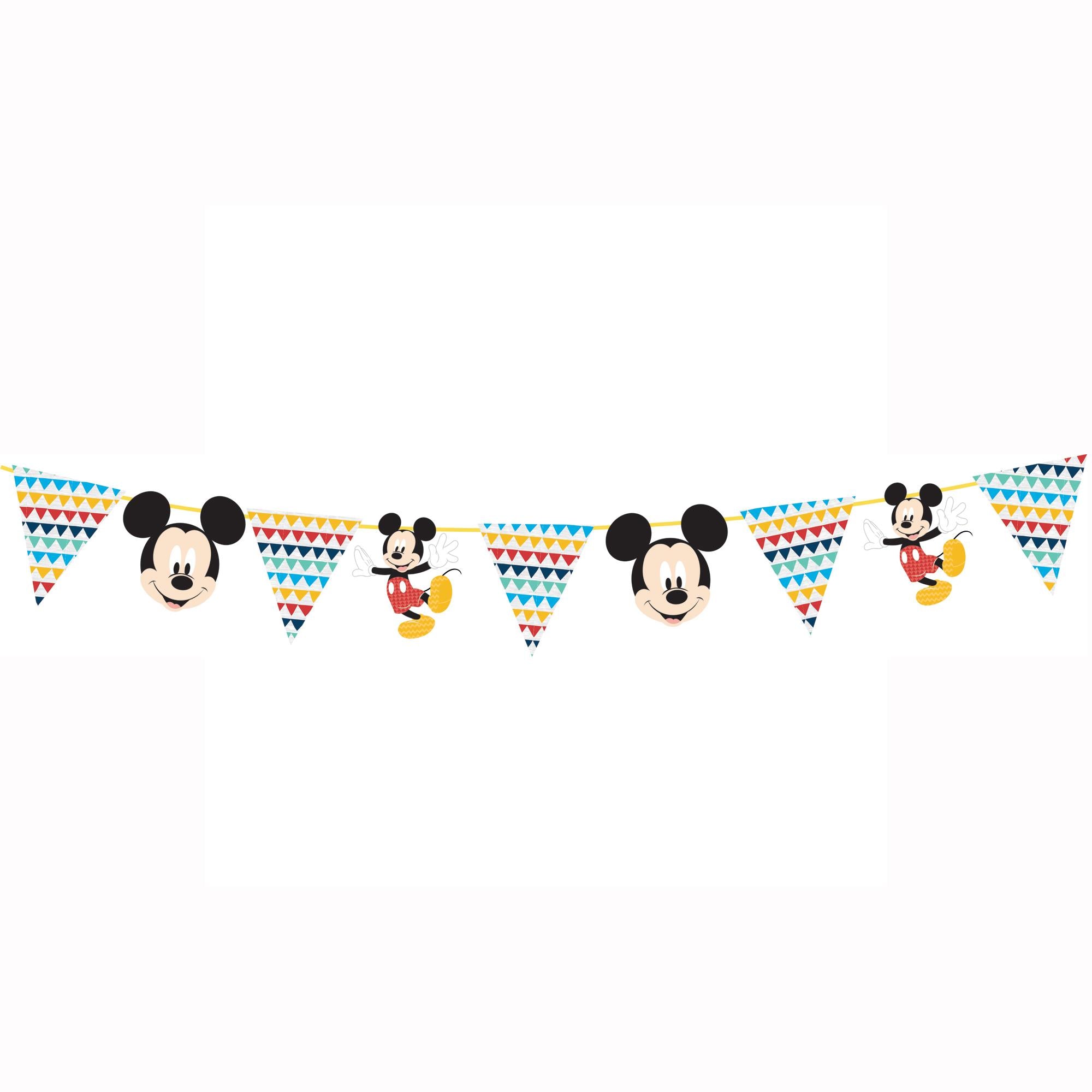 Mickey Awesome Mouse Disney Paper Garland Decorations - Party Centre